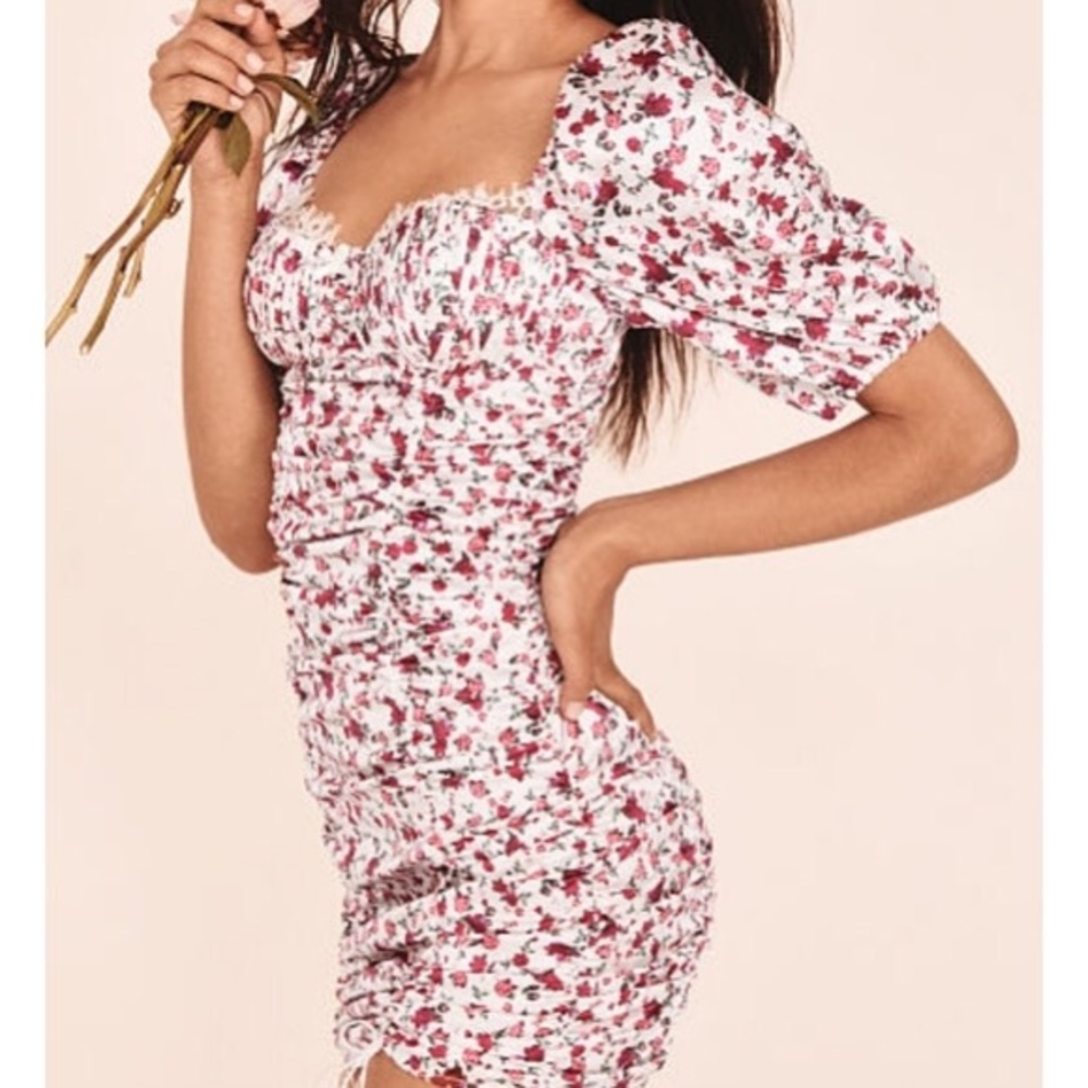 For Love and Lemons floral dress